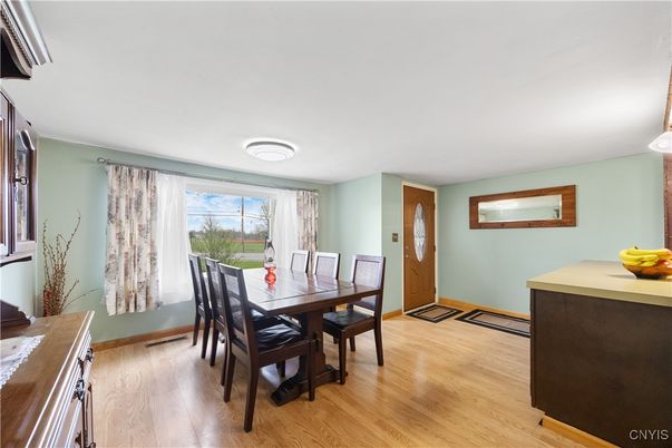 Dining room, Interior, Wood Texture Flooring