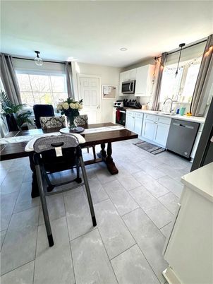 Dining room, Interior, Kitchen
