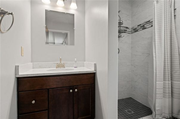 Bathroom, Interior, Marble Walls