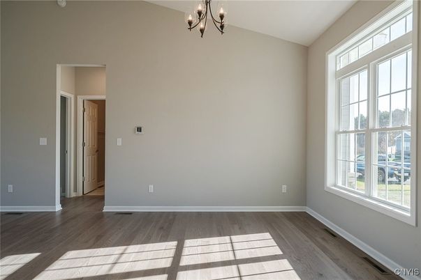 Chandelier, Empty room, Interior, Wood Texture Flooring
