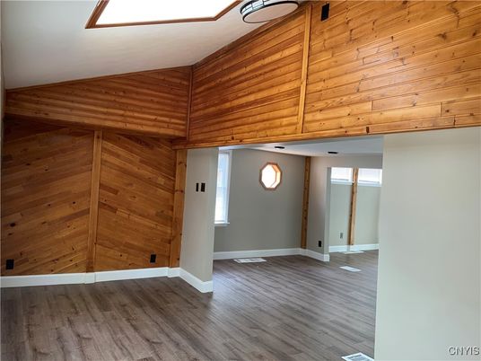 Empty room, Interior, Wood Texture Flooring, Wooden Walls