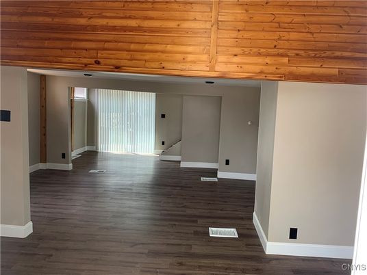 Empty room, Interior, Wood Texture Flooring