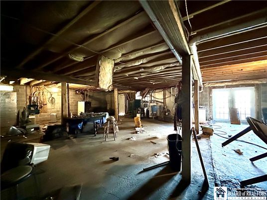 Interior, Stone Walls, Wooden Beams