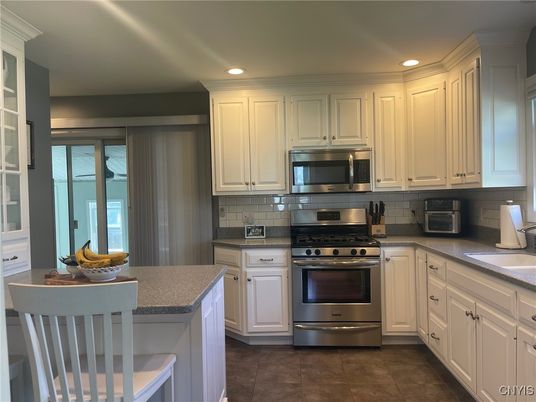 Interior, Kitchen, Recessed Lighting, Stainless Steel Appliances