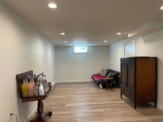 Interior, Recessed Lighting, Wood Texture Flooring