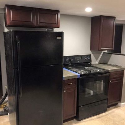 Interior, Kitchen, Recessed Lighting, Washer