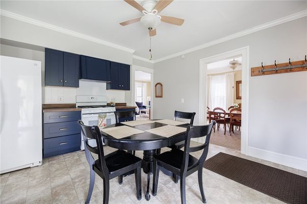 Dining room, Interior, Kitchen