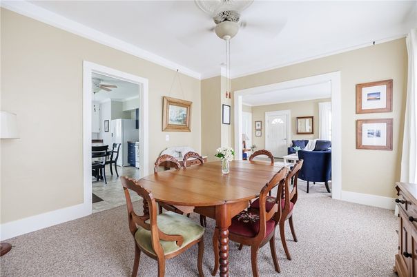 Dining room, Interior, Pendant Lights