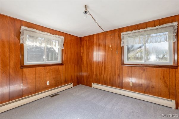 Empty room, Interior, Wooden Walls