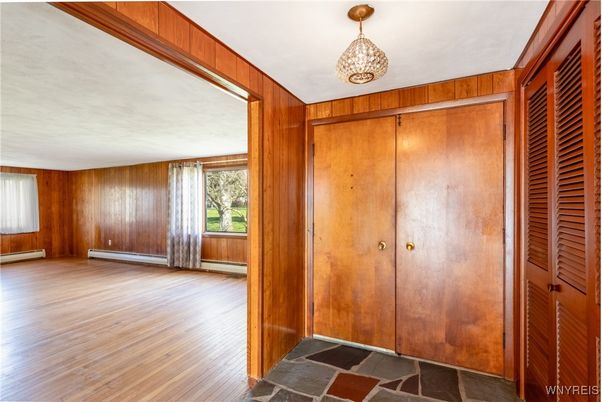 Empty room, Interior, Wood Texture Flooring, Wooden Walls