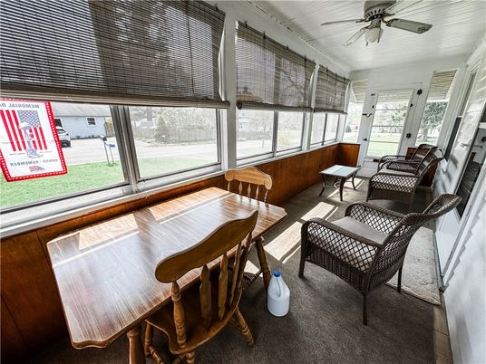 Dining room, Interior, Sun Room