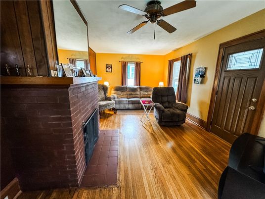 Fireplace, Interior, Living room, Wood Texture Flooring