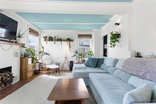 Fireplace, Interior, Living room