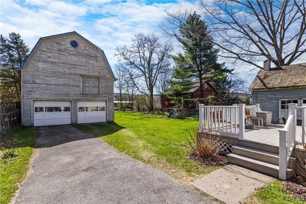 Backyard, Detached Garage, Exterior