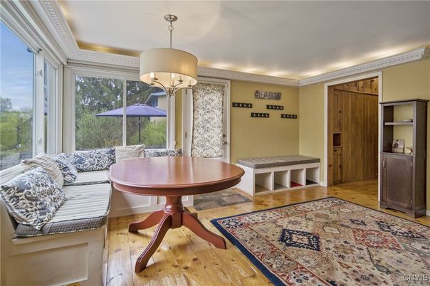 Chandelier, Interior, Wood Texture Flooring