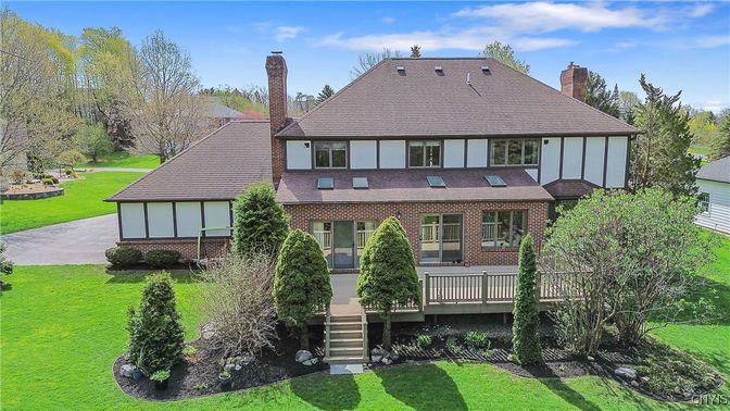 Exterior, Facade, Brick Facade, Tudor Revival