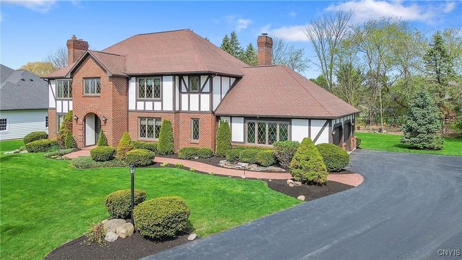 Backyard, Exterior, Facade, Brick Facade, Tudor Revival