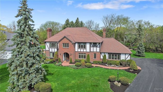 Backyard, Exterior, Facade, Brick Facade, Tudor Revival