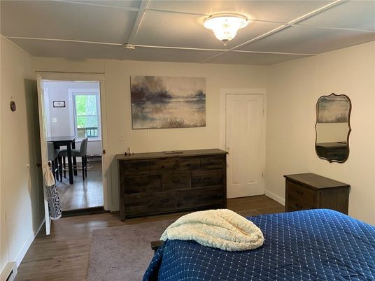 Bedroom, Dining room, Interior, Wood Texture Flooring