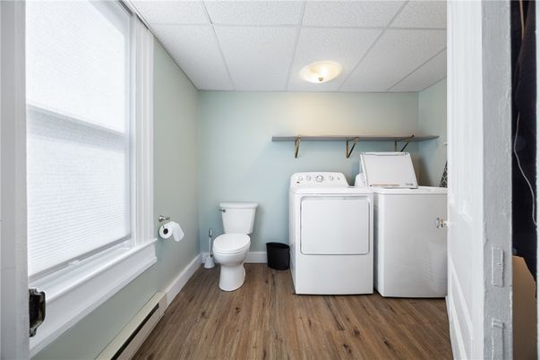 Interior, Utility Closets, Washer, Wood Texture Flooring