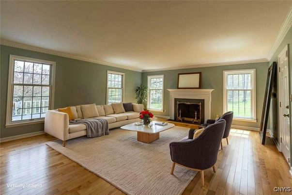 Empty room, Fireplace, Interior, Wood Texture Flooring