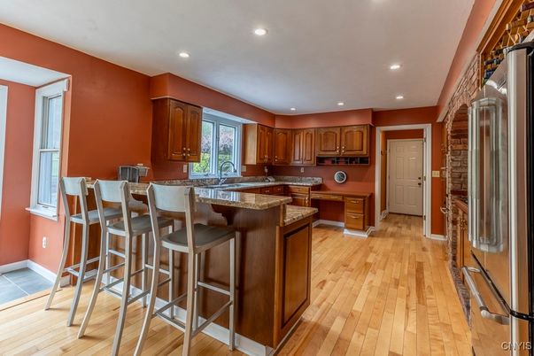 Empty room, Fireplace, Interior, Wood Texture Flooring
