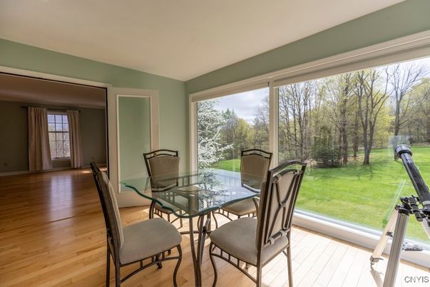 Dining room, Interior, Wood Texture Flooring