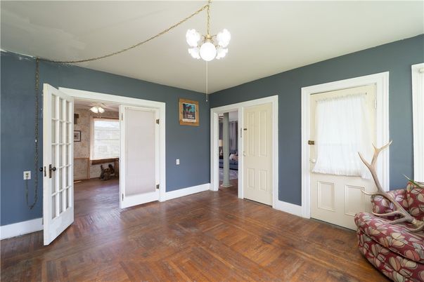 Empty room, Interior, Wood Texture Flooring