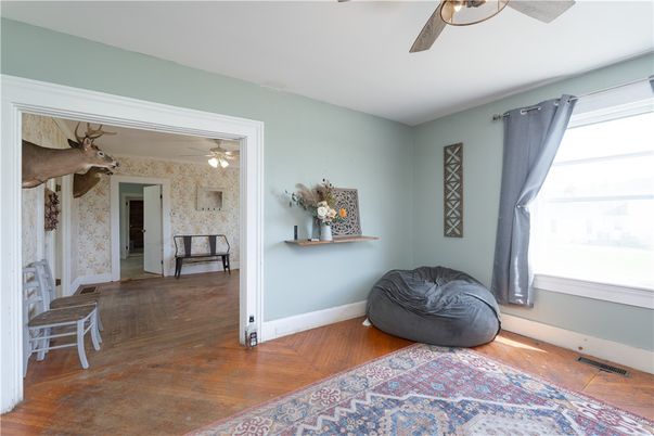 Empty room, Interior, Wood Texture Flooring