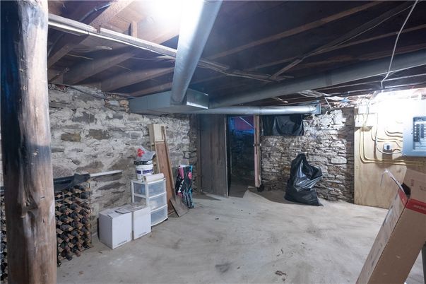 Interior, Stone Walls