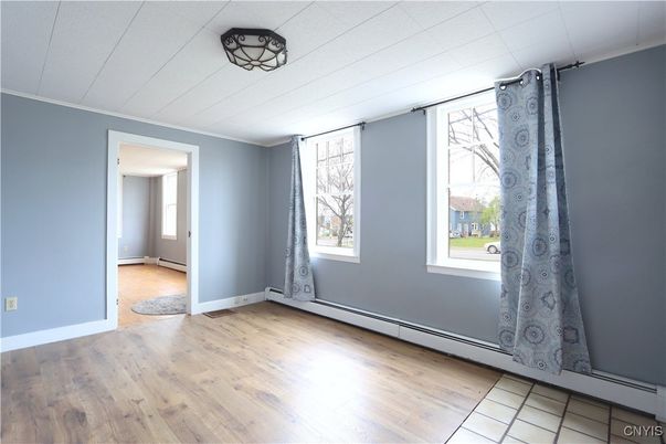 Empty room, Interior, Wood Texture Flooring