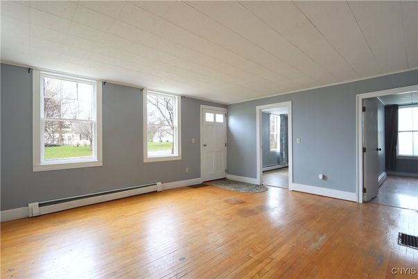 Empty room, Interior, Wood Texture Flooring