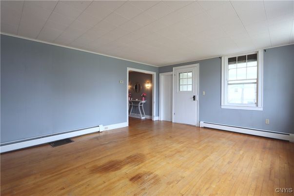Empty room, Interior, Wood Texture Flooring