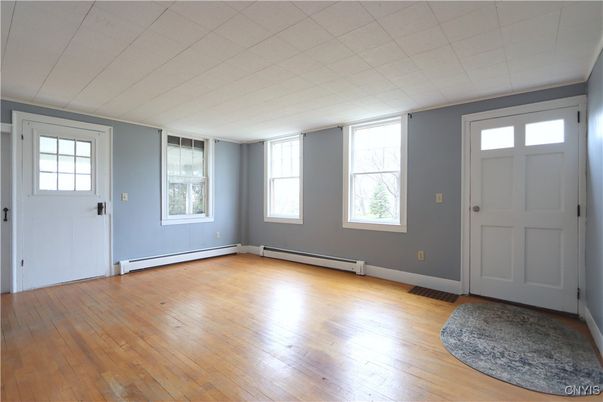 Empty room, Interior, Wood Texture Flooring