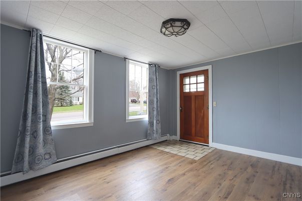 Empty room, Interior, Wood Texture Flooring