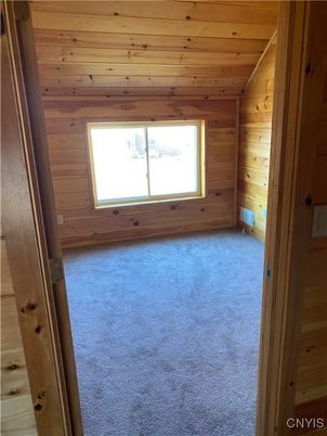 Empty room, Interior, Wooden Ceilings, Wooden Walls