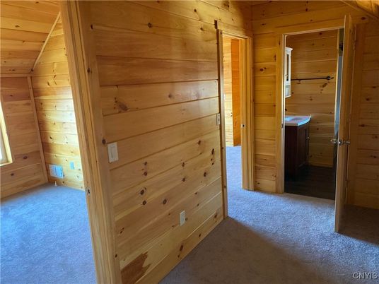 Empty room, Interior, Wooden Walls