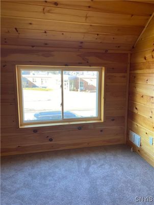 Empty room, Interior, Wooden Ceilings, Wooden Walls