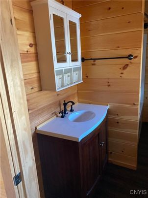 Bathroom, Interior, Wooden Walls