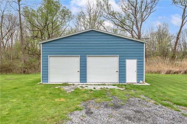 Backyard, Detached Garage, Exterior