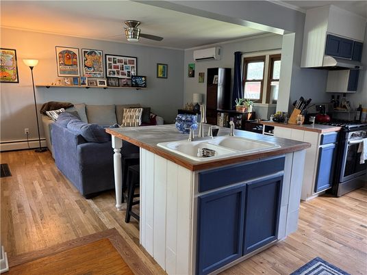 Interior, Kitchen, Living room, Wood Texture Flooring