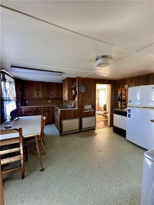 Dining room, Interior, Kitchen, Wooden Walls