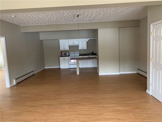 Interior, Kitchen, Pendant Lights, Wood Texture Flooring