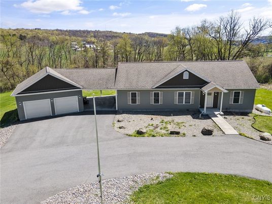 Detached Garage, Exterior, Facade, Ranch