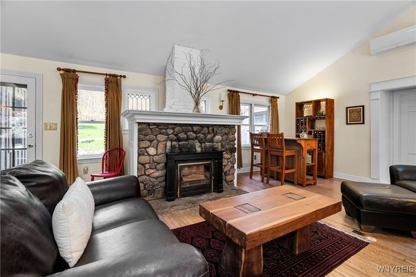 Fireplace, Interior, Living room, Wood Texture Flooring