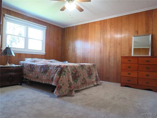 Bedroom, Interior, Wooden Walls