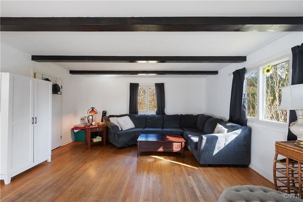 Interior, Living room, Wooden Beams, Wood Texture Flooring