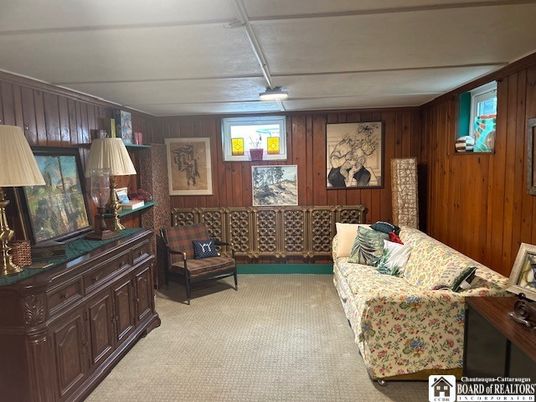 Interior, Living room, Wooden Walls