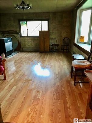 Interior, Stone Walls, Wood Texture Flooring