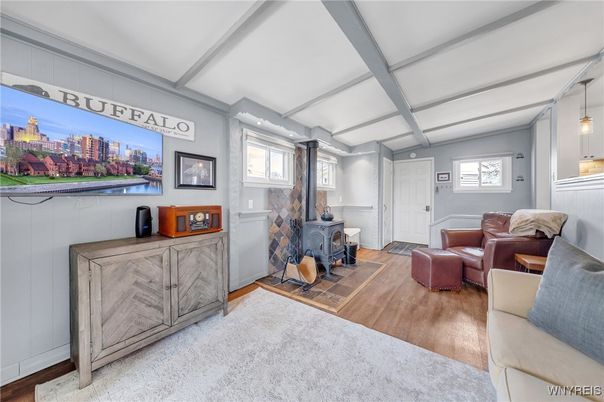Interior, Living room, Pendant Lights, Wood Texture Flooring